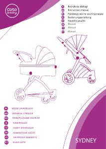 Handleiding Coto Baby Sydney Kinderwagen