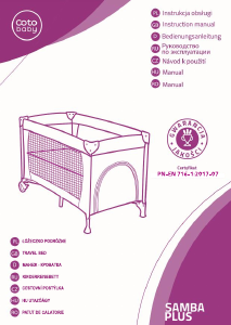 Manual Coto Baby Samba Plus Cot