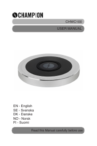 Manual Champion CHWC100 Wireless Charger