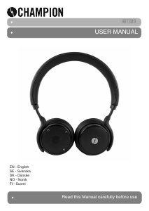 Manual Champion HBT300 Headphone