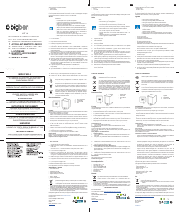 Manual de uso Bigben BT19 Altavoz