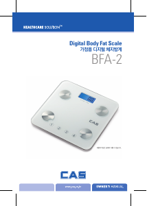 Manual CAS BFA-2 Scale