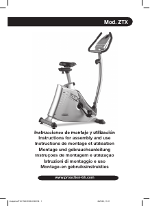Manuale BH Fitness ZTX Cyclette
