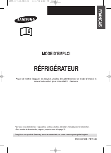 Mode d’emploi Samsung RT58EASM Réfrigérateur combiné
