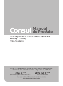 Manual Consul CLC 06AS Máquina de lavar louça