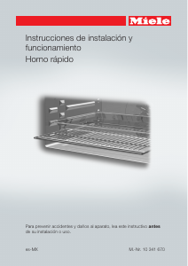 Manual de uso Miele H 6200 BM AM Horno