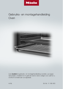 Handleiding Miele H 2890 B Oven