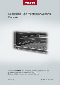 Bedienungsanleitung Miele H 2840 B Backofen
