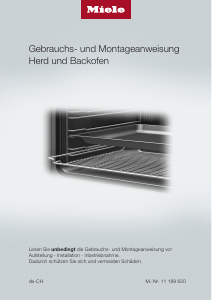 Bedienungsanleitung Miele H 2265-1-55 E Backofen