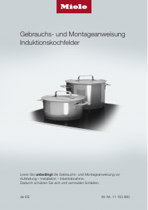 Bedienungsanleitung Miele KM 7564 FL Kochfeld