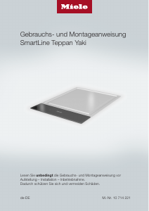 Bedienungsanleitung Miele CS 7632 FL Kochfeld