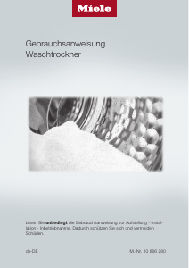 Bedienungsanleitung Miele WTF 115 WCS Series 120 Waschtrockner