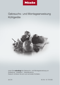 Bedienungsanleitung Miele K 12024 S-3 Kühlschrank