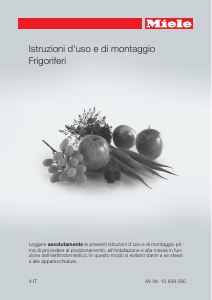 Manuale Miele K 31242 UiF Frigorifero