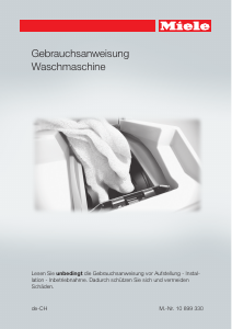 Bedienungsanleitung Miele W 100-96 CH Waschmaschine