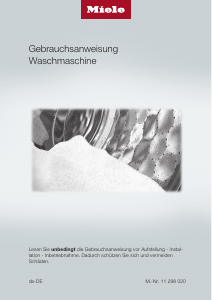 Bedienungsanleitung Miele WWD 320 WCS PowerWash Waschmaschine