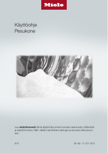 Käyttöohje Miele WCJ 670 WPS TwinDos Wifi Pesukone