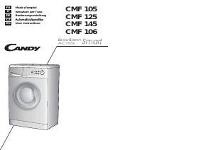 Handleiding Candy CMF 105 Wasmachine