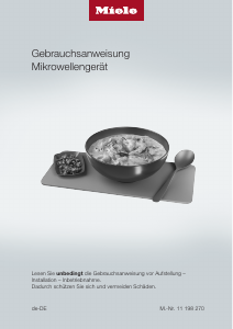 Bedienungsanleitung Miele M 2230 SC Mikrowelle