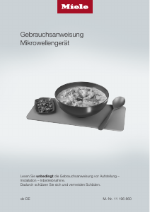 Bedienungsanleitung Miele M 2224 SC Mikrowelle
