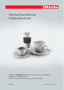 Bedienungsanleitung Miele CM 5500 Series 120 Kaffeemaschine