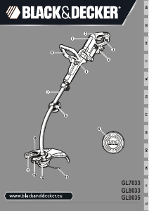 Manual de uso Black and Decker GL7033 Cortabordes