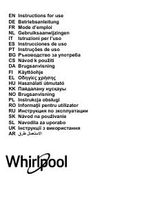Instrukcja Whirlpool WHVF 93F LT K Okap kuchenny