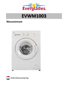 Handleiding Everglades EVWM1003 Wasmachine