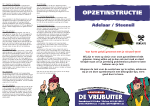 Handleiding Vrijbuiter Steenuil Tent