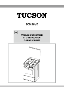 Mode d’emploi Tucson TCM56VE Cuisinière