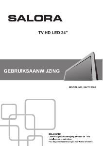 Handleiding Salora 24LTC2100 LED televisie