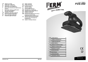 Bruksanvisning FERM PSM1011 Planslip