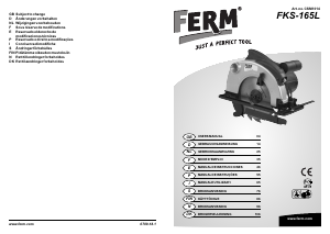 Manual FERM CSM1014 Serra circular