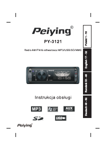 Instrukcja Peiying PY-3121 Radio samochodowe