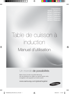 Mode d’emploi Samsung CTN364N006 Table de cuisson
