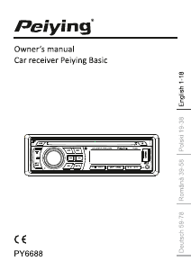Instrukcja Peiying PY-6688 Radio samochodowe