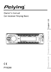 Instrukcja Peiying PY-8288 Radio samochodowe
