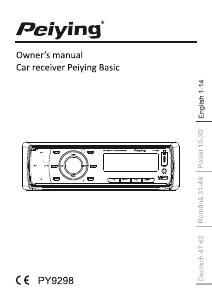 Instrukcja Peiying PY-9298 Radio samochodowe