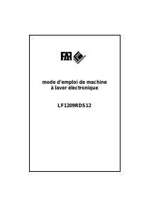 Mode d’emploi FAR LF1209RDS12 Lave-linge