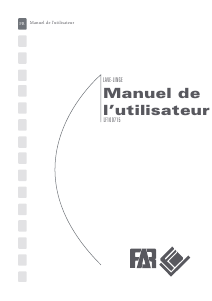 Mode d’emploi FAR LF100715 Lave-linge