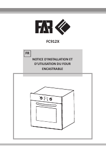 Mode d’emploi FAR FC912X Four