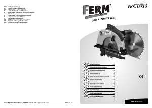 Bedienungsanleitung FERM CSM1018 Kreissäge