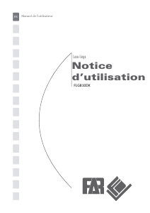 Mode d’emploi FAR FLG810DK Lave-linge