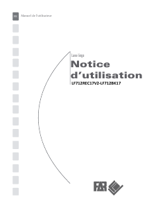 Mode d’emploi FAR LF712BK17 Lave-linge