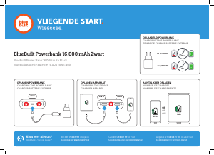 Handleiding BlueBuilt CBL325 16.000 mAh Mobiele oplader