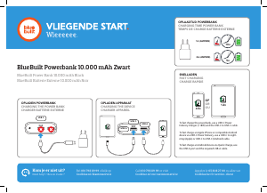 Handleiding BlueBuilt CBL327 10.000 mAh Mobiele oplader