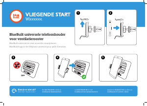 Manuale BlueBuilt CBL1131 Supporto per cellulare