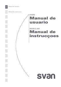 Manual Svan SVL6105 Máquina de lavar roupa