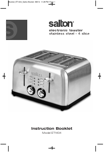 Handleiding Salton ET1404 Broodrooster