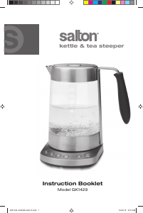 Manual Salton GK1429 Kettle